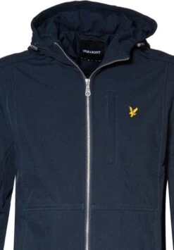 Lyle & Scott - Heren Outdoorjas Softshell Jacket - Blauw - Maat L -Falke Shop 836x1200 2