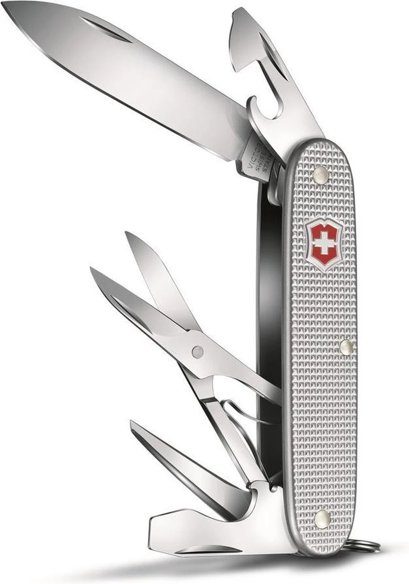 Victorinox Pioneer X Zakmes 9 Functies Zilver Alox 5 Victorinox Pioneer X Zakmes 9 Functies Zilver Alox - Afbeelding 3
