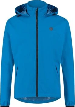 AGU GO Regenjas Essential - Blauw - L - Dames & Heren - Waterdicht & Ademend -Falke Shop 845x1200
