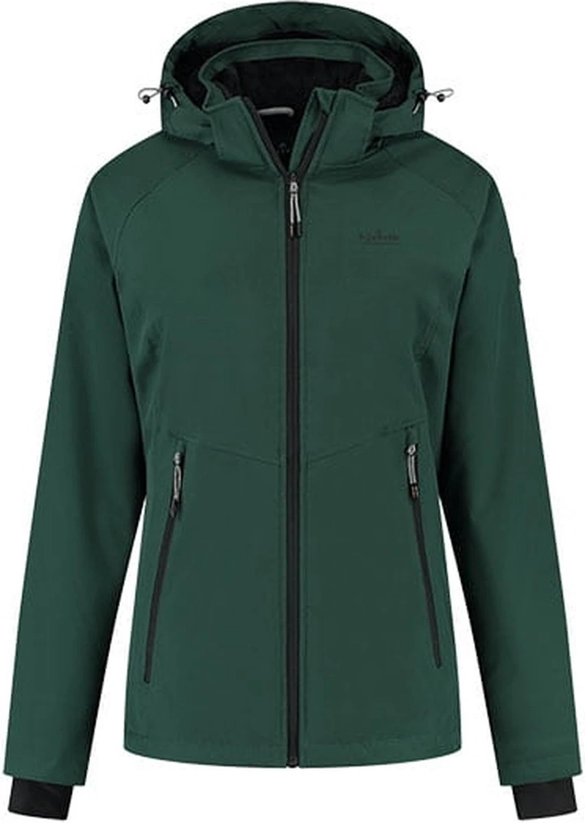 Kjelvik Dames Softshell Jas - Winter Softshell Jas Dames - Cato - Groen - Maat 40 3 Kjelvik Dames Softshell Jas - Winter Softshell Jas Dames - Cato - Groen - Maat 40