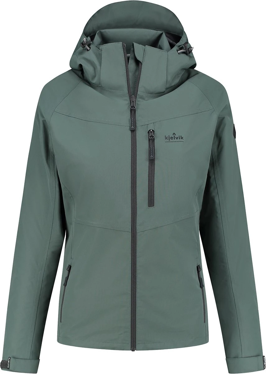 Kjelvik Elin Outdoorjas Dames - Waterdicht En Ademend - Maat 38 3 Kjelvik Elin Outdoorjas Dames - Waterdicht En Ademend - Maat 38