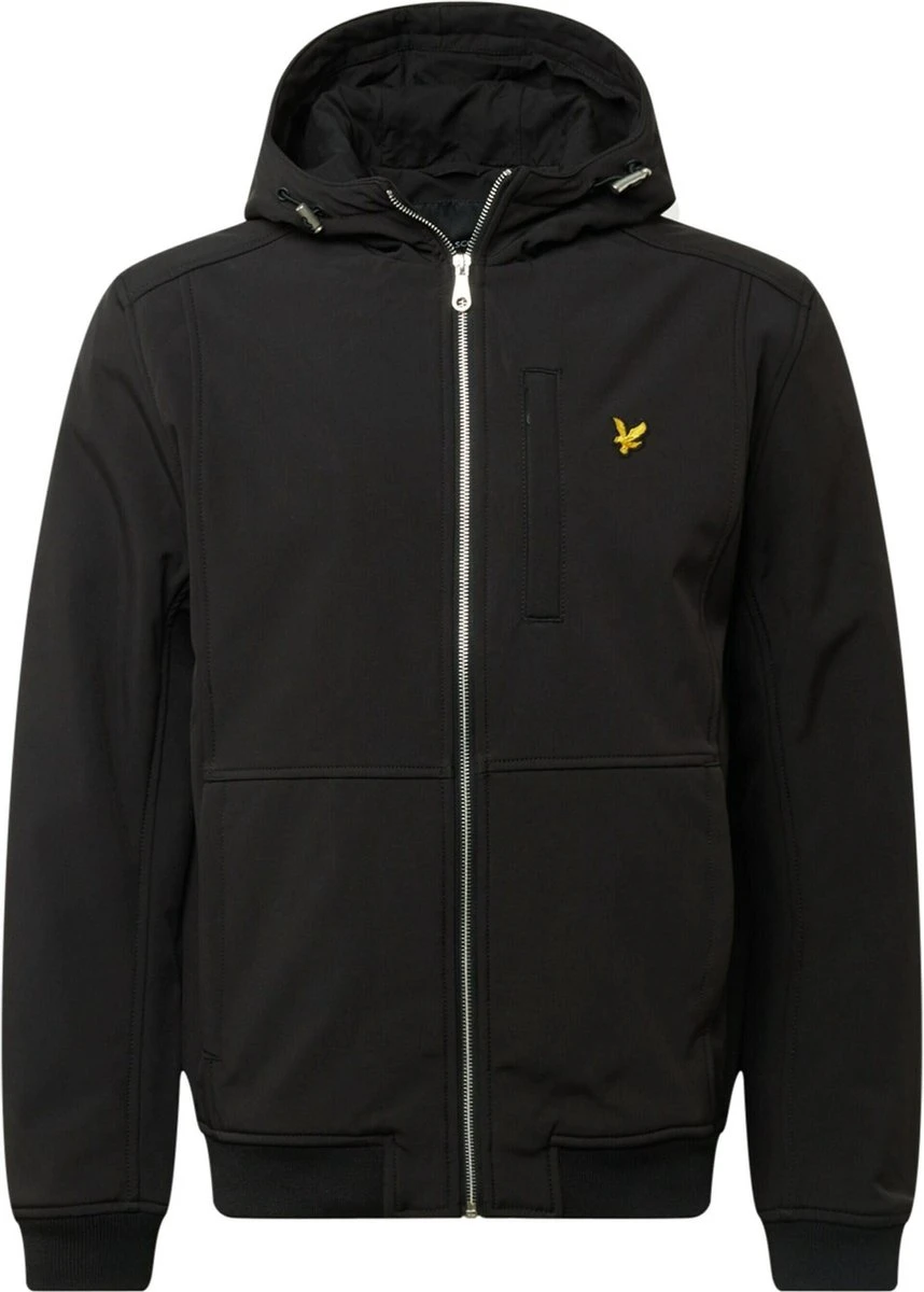Lyle & Scott - Heren Outdoorjas Softshell Jacket - Zwart - Maat L 14 Lyle & Scott - Heren Outdoorjas Softshell Jacket - Zwart - Maat L - Afbeelding 12