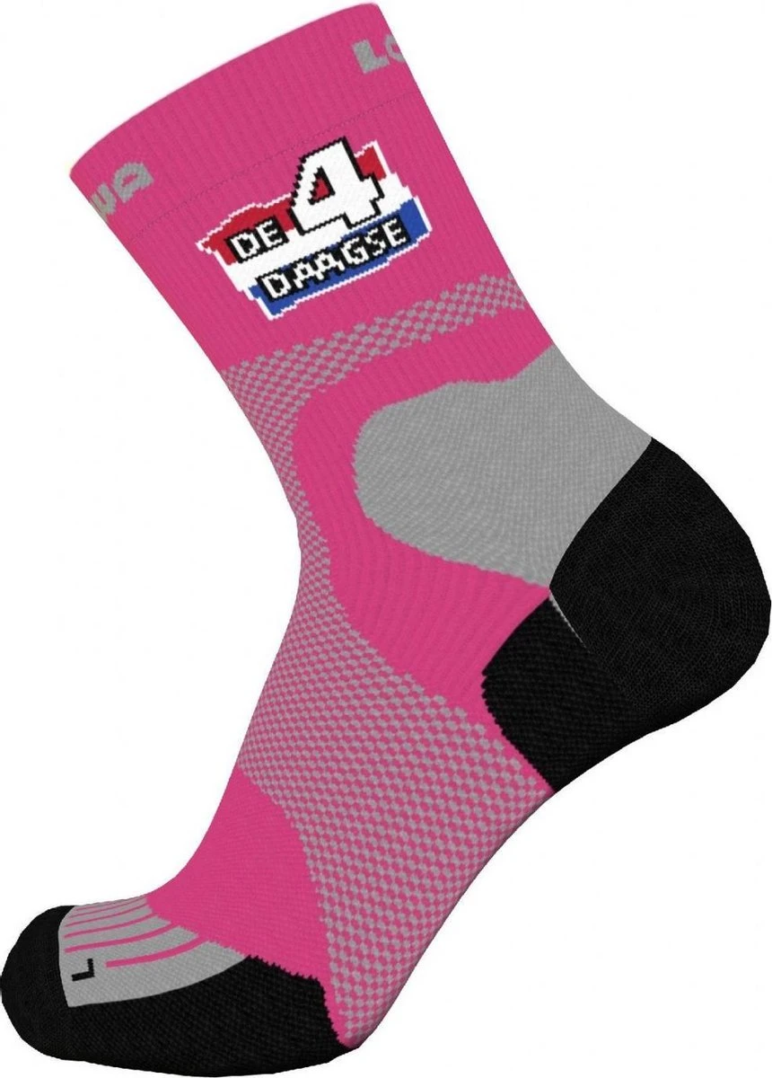 Lowa Vierdaagse Wandelsokken - Rose - 39-41 3 Lowa Vierdaagse Wandelsokken - Rose - 39-41