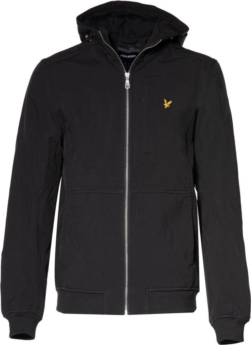 Lyle & Scott - Heren Outdoorjas Softshell Jacket - Zwart - Maat L 17 Lyle & Scott - Heren Outdoorjas Softshell Jacket - Zwart - Maat L - Afbeelding 15