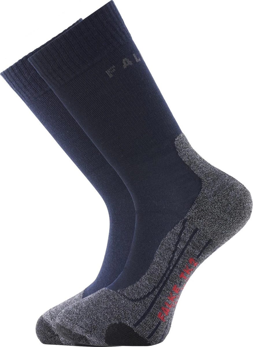 FALKE TK2 Explore Wandelen Anti Blaren, Anti Zweet Merino Wol Heren Sportsokken Blauw - Maat 44-45 20 FALKE TK2 Explore Wandelen Anti Blaren, Anti Zweet Merino Wol Heren Sportsokken Blauw - Maat 44-45 - Afbeelding 18