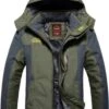 Merkloos Winter Fleece Militaire Jassen Heren Winddicht Waterdicht Uitloper Parka Windjack Warme Jas, Maat: XL (legergroen)-Groen 1 Merkloos Winter Fleece Militaire Jassen Heren Winddicht Waterdicht Uitloper Parka Windjack Warme Jas, Maat: XL (legergroen)-Groen -Falke Shop 898x1200