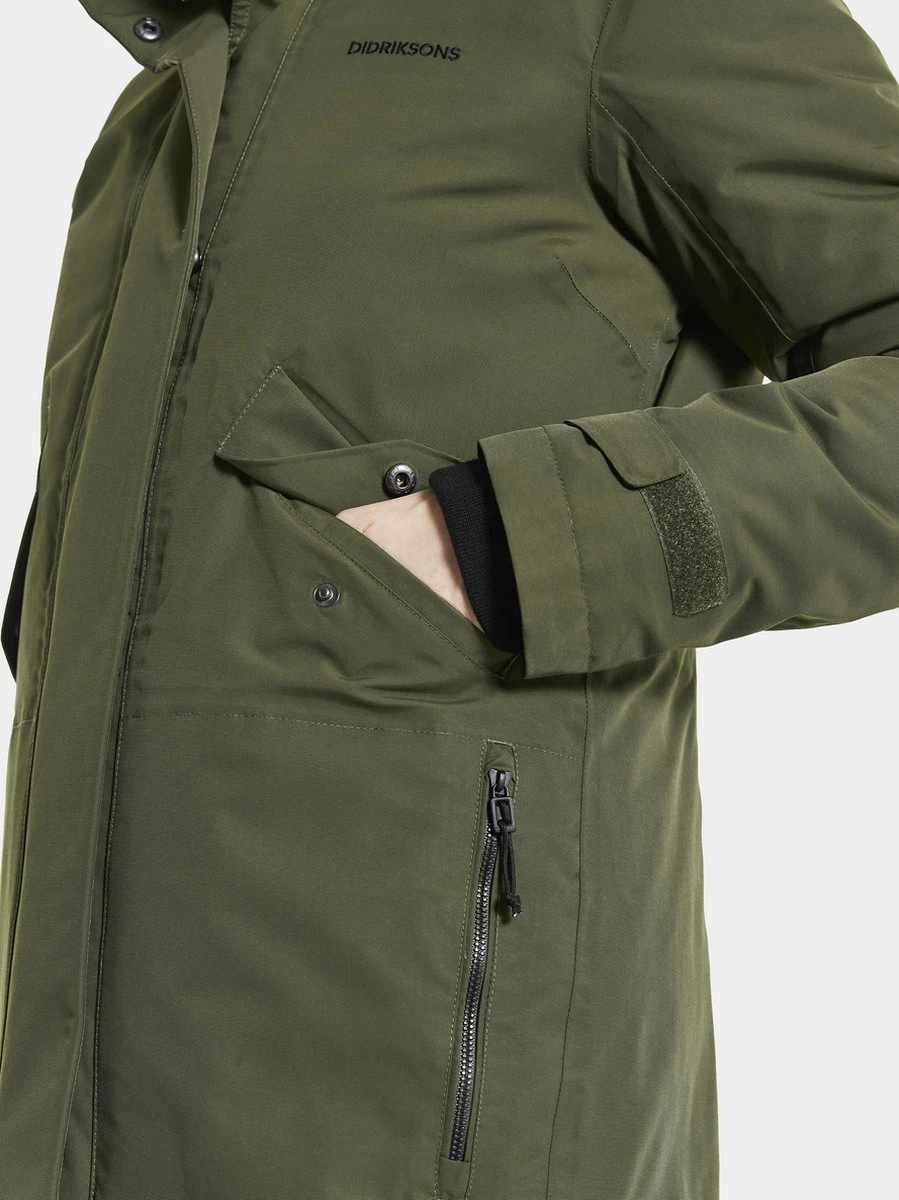 Didriksons TANJA WNS PARKA 6 Dames Outdoor Parka - Maat 40 6 Didriksons TANJA WNS PARKA 6 Dames Outdoor Parka - Maat 40 - Afbeelding 4