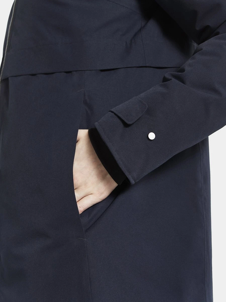 Didriksons HELLE WNS PARKA 5 Dames Outdoor Parka - Maat 38 6 Didriksons HELLE WNS PARKA 5 Dames Outdoor Parka - Maat 38 - Afbeelding 4