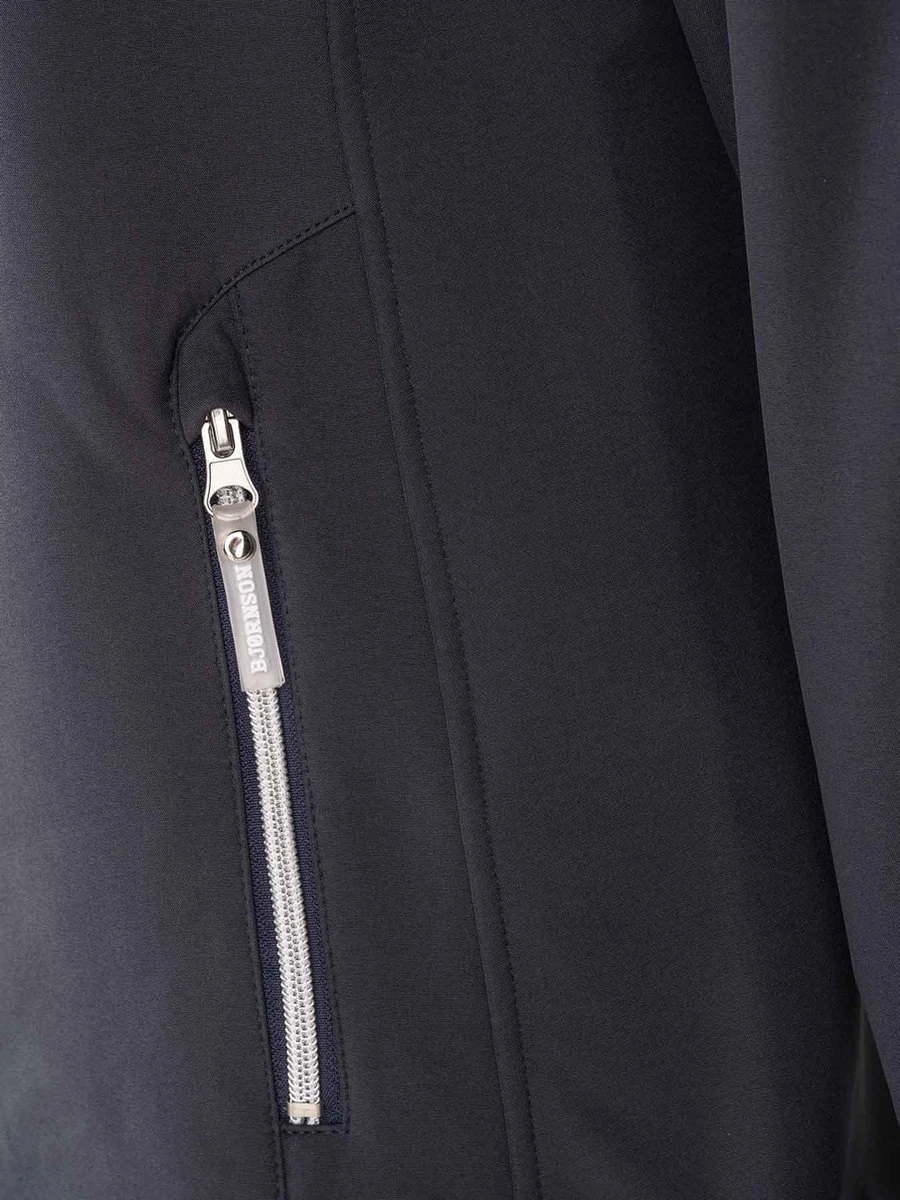 BJØRNSON Layna Softshell 4 Seizoenen Tussenjas Dames Winddicht - Maat 54 - Donkerblauw 8 BJØRNSON Layna Softshell 4 Seizoenen Tussenjas Dames Winddicht - Maat 54 - Donkerblauw - Afbeelding 6