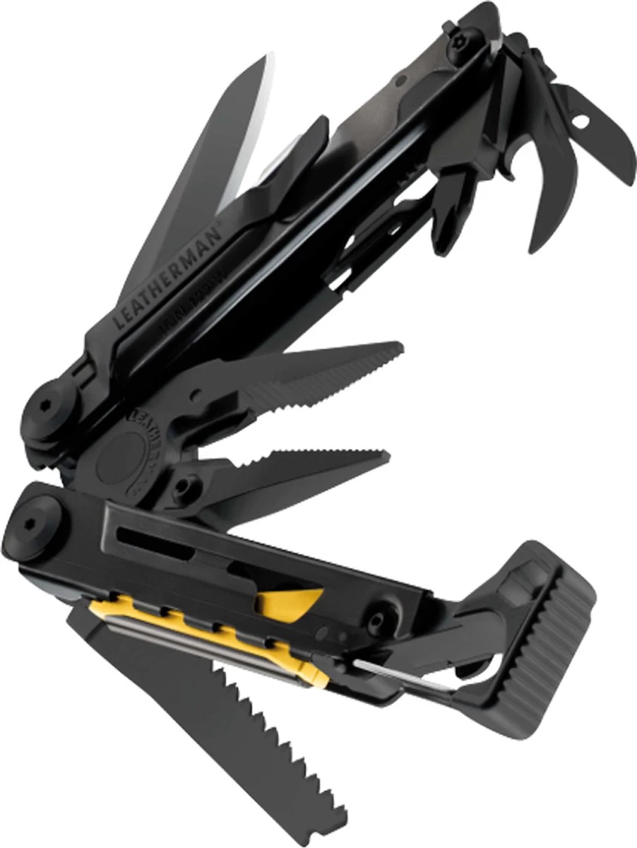Leatherman Multitool Signal Black 19-delig Met Schede - Zwart 4 Leatherman Multitool Signal Black 19-delig Met Schede - Zwart - Afbeelding 2