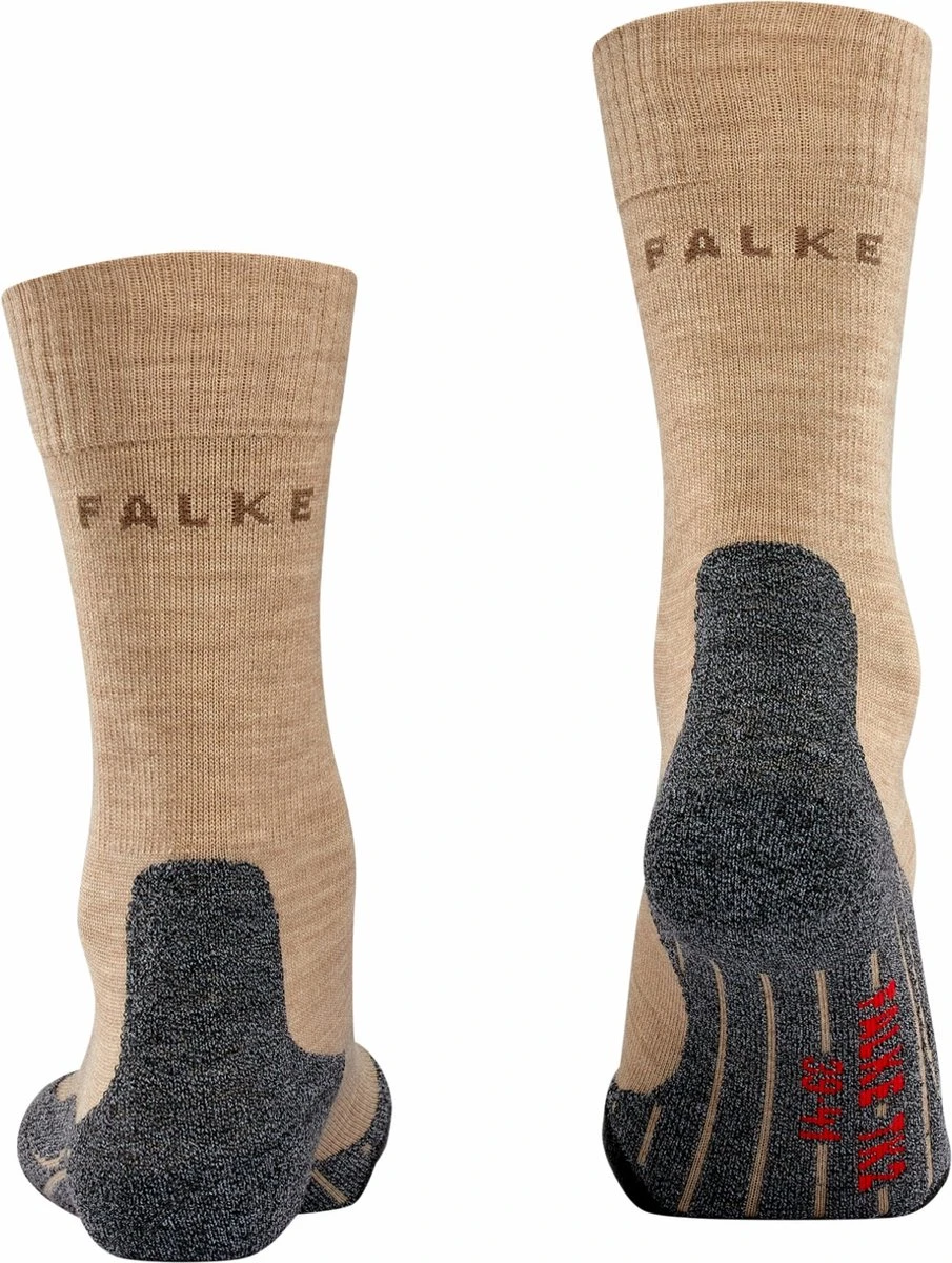 FALKE TK2 Explore Wandelen Anti Blaren, Anti Zweet Merino Wol Dames Sportsokken Beige - Maat 39-40 11 FALKE TK2 Explore Wandelen Anti Blaren, Anti Zweet Merino Wol Dames Sportsokken Beige - Maat 39-40 - Afbeelding 9