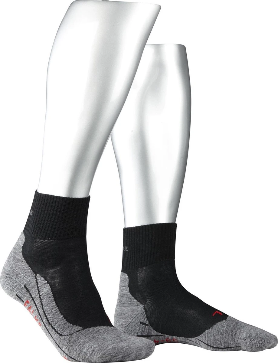 FALKE TK5 Wander Short Wandelen Anti Blaren, Anti Zweet Merino Wol Heren Sportsokken Zwart - Maat 44-45 15 FALKE TK5 Wander Short Wandelen Anti Blaren, Anti Zweet Merino Wol Heren Sportsokken Zwart - Maat 44-45 - Afbeelding 13