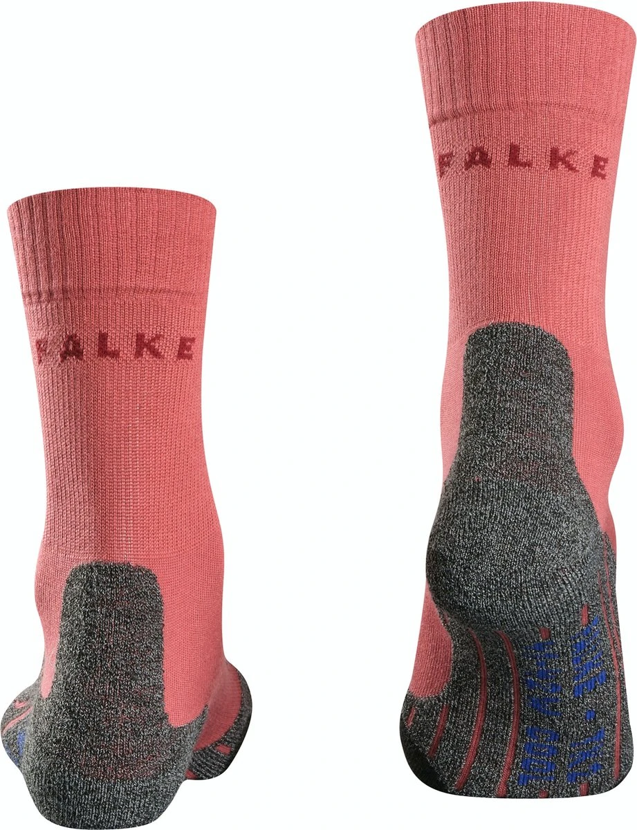 FALKE TK2 Explore Cool Wandelen Anti Blaren, Anti Zweet Functioneel Garen Dames Sportsokken Rood - Maat 39-40 5 FALKE TK2 Explore Cool Wandelen Anti Blaren, Anti Zweet Functioneel Garen Dames Sportsokken Rood - Maat 39-40 - Afbeelding 3