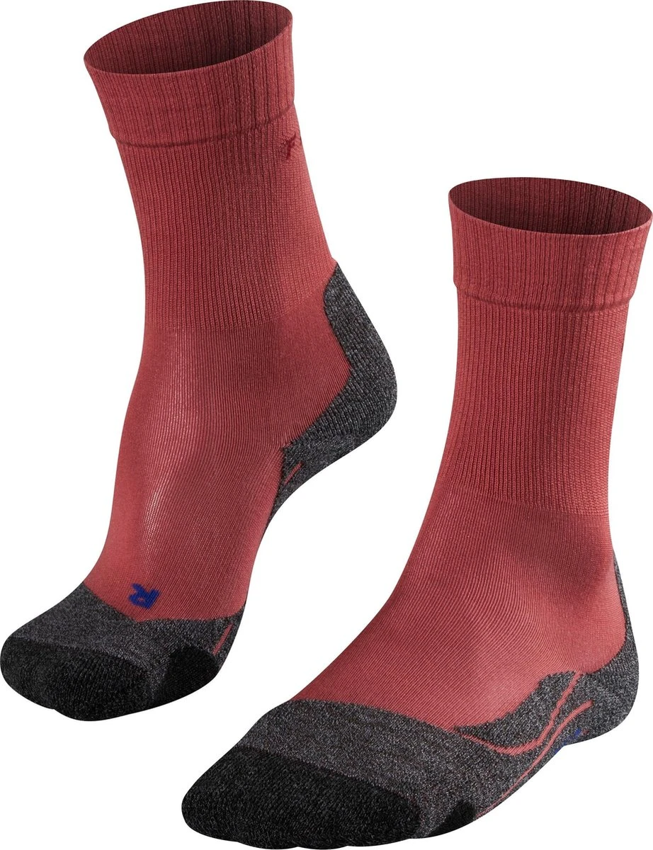 FALKE TK2 Explore Cool Wandelen Anti Blaren, Anti Zweet Functioneel Garen Dames Sportsokken Rood - Maat 39-40 3 FALKE TK2 Explore Cool Wandelen Anti Blaren, Anti Zweet Functioneel Garen Dames Sportsokken Rood - Maat 39-40