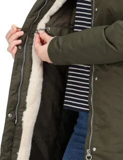 De Regatta Remina Jas - Jas Met Lang Model - Dames - Waterdicht - Ademend - Donkergroen -Falke Shop 928x1200