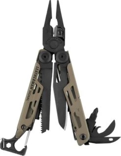 Leatherman Multitool Signal Coyote Tan 19-delig Met Schede - Bruin