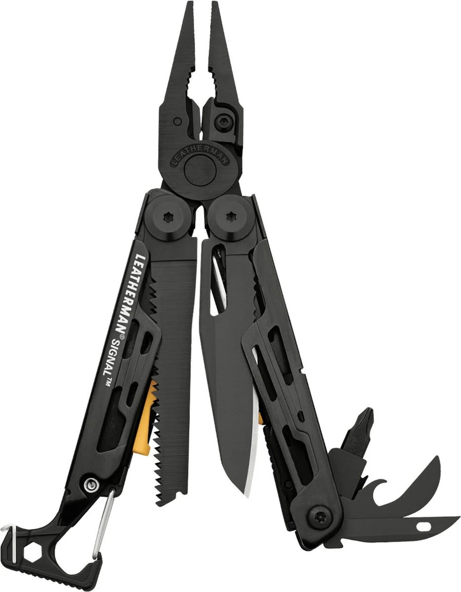 Leatherman Multitool Signal Black 19-delig Met Schede - Zwart 10 Leatherman Multitool Signal Black 19-delig Met Schede - Zwart - Afbeelding 8