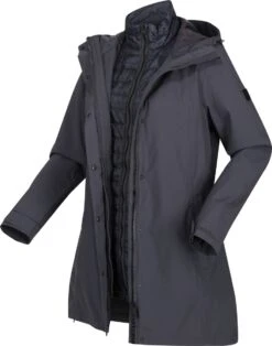 De Regatta Denbury Iii Wandeljas - Dames - 3-In-1 - Waterdicht - Donker Grijs -Falke Shop 944x1200 1