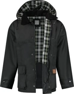 MGO Leisure Wear Bradford Wax Parka Outdoorjas Heren - Maat L -Falke Shop 952x1200 1