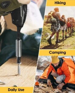 BOTC Multitool Zakmes - 14-in-1 Multitool - Blikopener / Flesopener / Zakmes / Schroevendraaier/ 9 Verwisselbare Schroeven / Draagetui - Voor Outdoor Camping/Wandelen 14 BOTC Multitool Zakmes - 14-in-1 Multitool - Blikopener / Flesopener / Zakmes / Schroevendraaier/ 9 Verwisselbare Schroeven / Draagetui - Voor Outdoor Camping/Wandelen -Falke Shop 960x1200 5