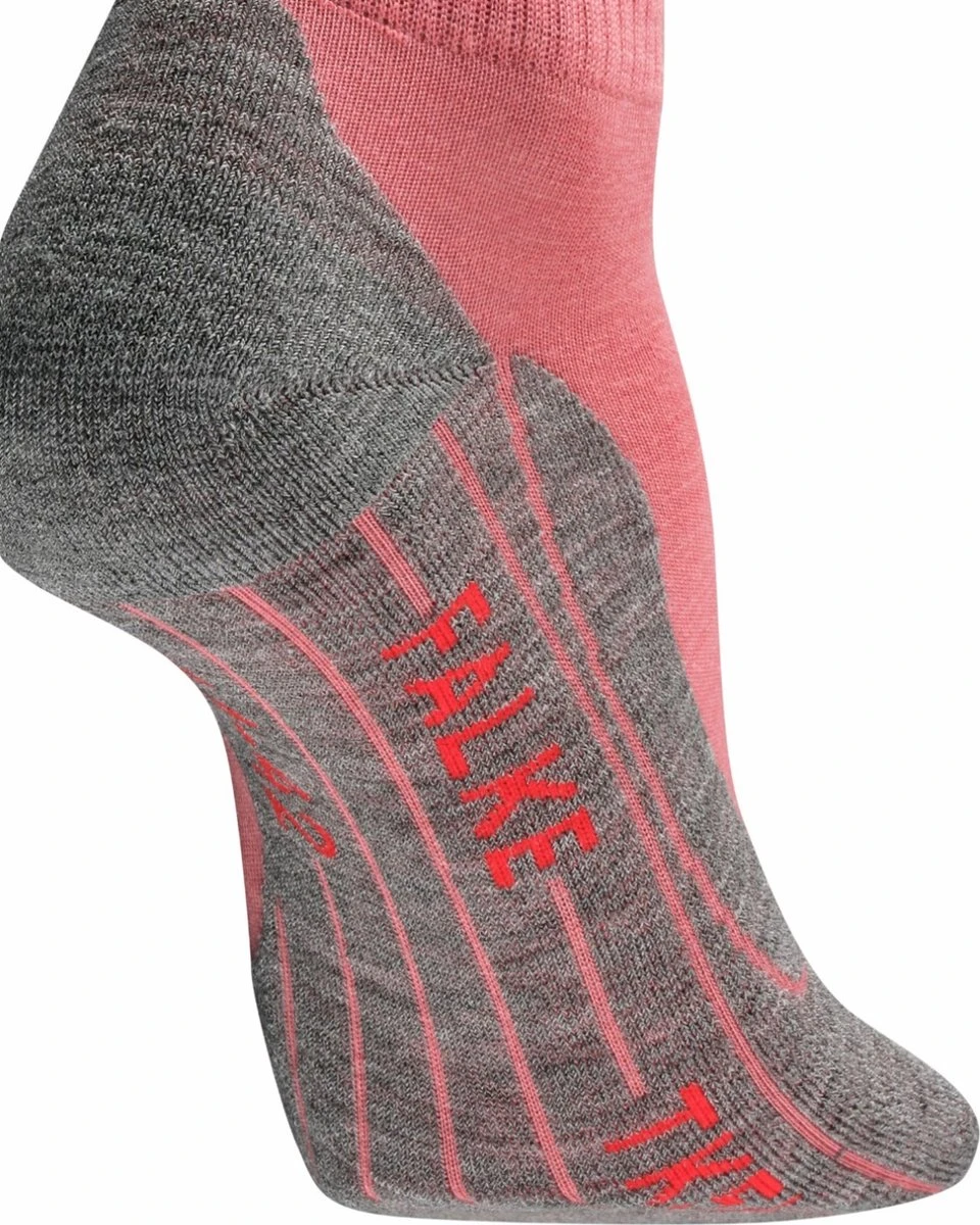 FALKE TK5 Wander Short Wandelen Anti Blaren, Anti Zweet Merino Wol Dames Sportsokken Rood - Maat 39-40 16 FALKE TK5 Wander Short Wandelen Anti Blaren, Anti Zweet Merino Wol Dames Sportsokken Rood - Maat 39-40 - Afbeelding 14