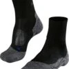 FALKE TK2 Explore Cool Short Wandelen Anti Blaren Functioneel Garen Dames Sportsokken Zwart - Maat 37-38