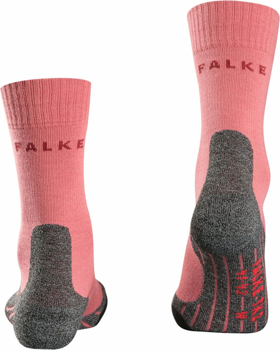 FALKE TK2 Explore Wandelen Anti Blaren, Anti Zweet Merino Wol Dames Sportsokken Rood - Maat 39-40 10 FALKE TK2 Explore Wandelen Anti Blaren, Anti Zweet Merino Wol Dames Sportsokken Rood - Maat 39-40 - Afbeelding 8