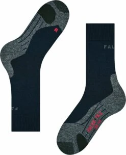 FALKE TK2 Explore Wandelen Anti Blaren, Anti Zweet Merino Wol Dames Sportsokken Blauw - Maat 39-40 -Falke Shop 975x1200 4
