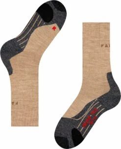 FALKE TK2 Explore Wandelen Anti Blaren, Anti Zweet Merino Wol Dames Sportsokken Beige - Maat 39-40 37 FALKE TK2 Explore Wandelen Anti Blaren, Anti Zweet Merino Wol Dames Sportsokken Beige - Maat 39-40 -Falke Shop 976x1200 1