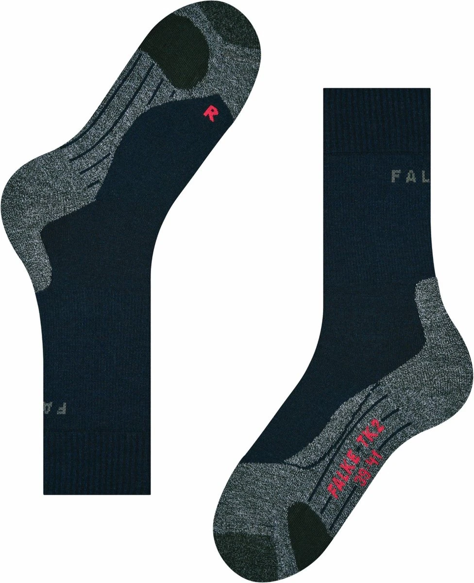 FALKE TK2 Explore Wandelen Anti Blaren, Anti Zweet Merino Wol Dames Sportsokken Blauw - Maat 37-38 19 FALKE TK2 Explore Wandelen Anti Blaren, Anti Zweet Merino Wol Dames Sportsokken Blauw - Maat 37-38 - Afbeelding 17