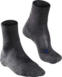 FALKE TK2 Explore Cool Short Wandelen Anti Blaren Functioneel Garen Dames Sportsokken Grijs - Maat 39-40 -Falke Shop 978x1200 4