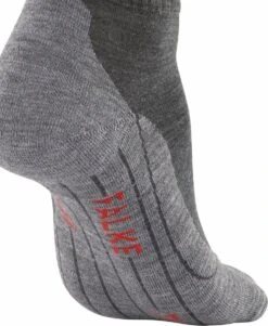 FALKE TK5 Wander Short Wandelen Anti Blaren, Anti Zweet Merino Wol Heren Sportsokken Grijs - Maat 42-43 -Falke Shop 984x1200 1