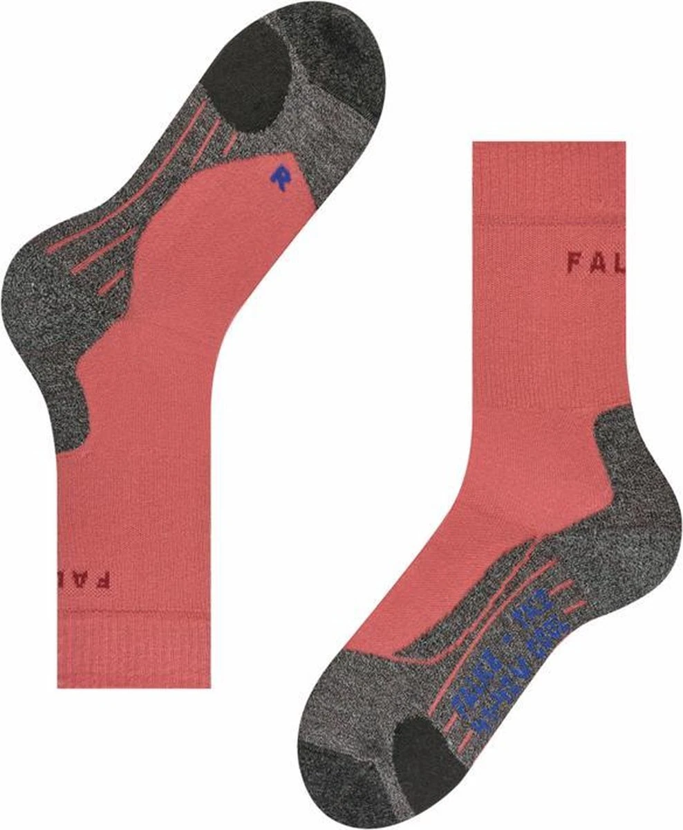 FALKE TK2 Explore Cool Wandelen Anti Blaren, Anti Zweet Functioneel Garen Dames Sportsokken Rood - Maat 39-40 21 FALKE TK2 Explore Cool Wandelen Anti Blaren, Anti Zweet Functioneel Garen Dames Sportsokken Rood - Maat 39-40 - Afbeelding 19