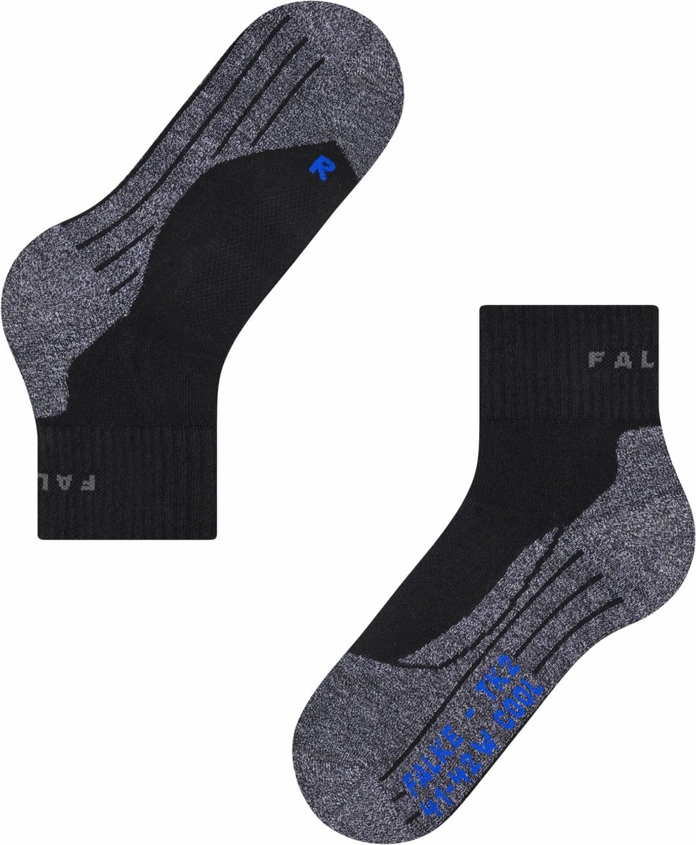 FALKE TK2 Explore Cool Short Wandelen Anti Blaren Functioneel Garen Heren Sportsokken Zwart - Maat 39-41 21 FALKE TK2 Explore Cool Short Wandelen Anti Blaren Functioneel Garen Heren Sportsokken Zwart - Maat 39-41 - Afbeelding 19
