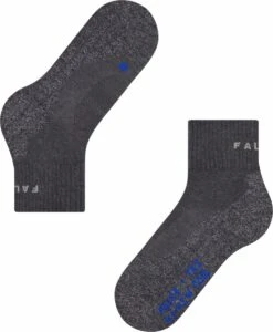 FALKE TK2 Explore Cool Short Wandelen Anti Blaren Functioneel Garen Dames Sportsokken Grijs - Maat 39-40 -Falke Shop 989x1200 5