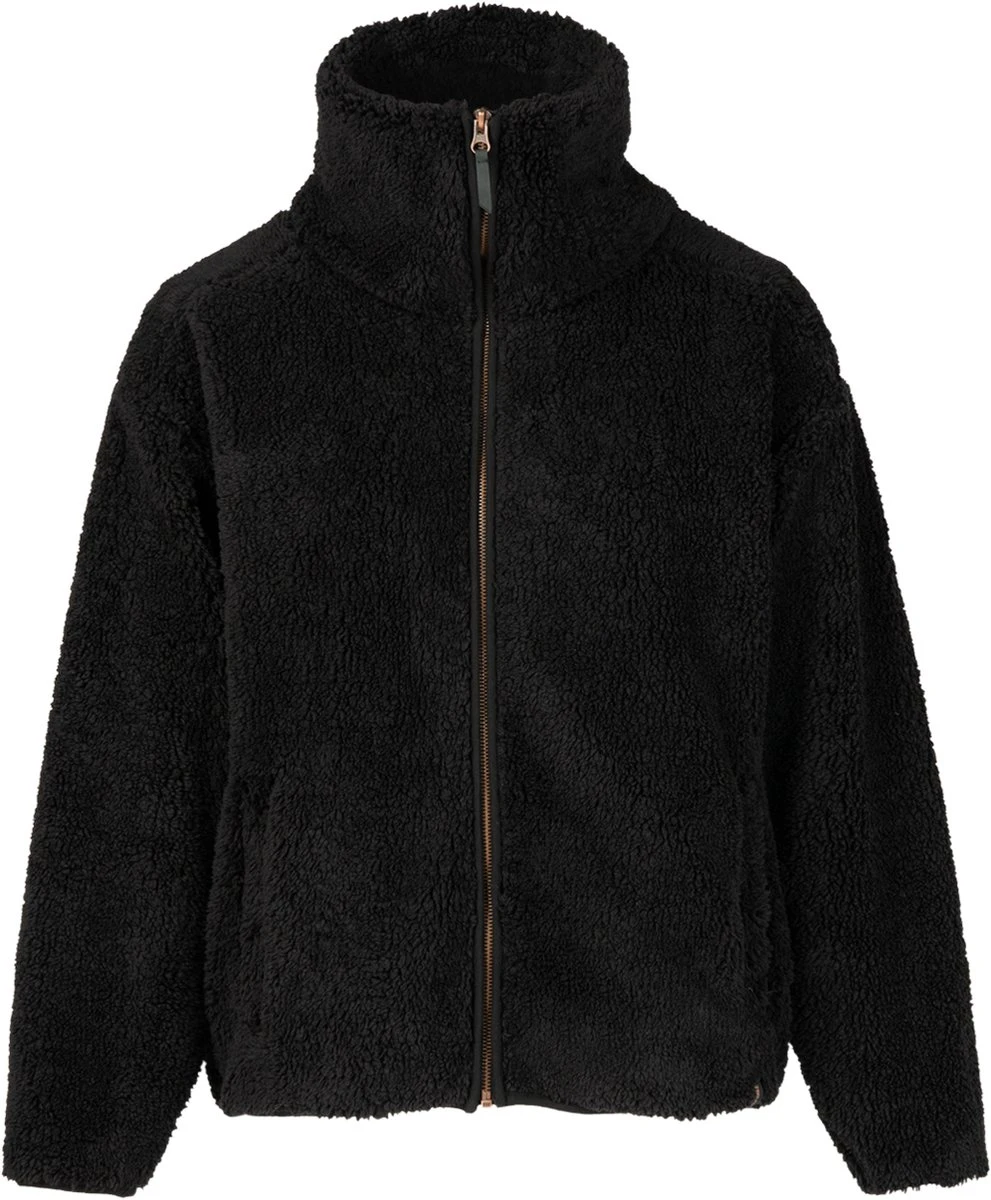Brunotti Huntress Teddy Fleece Jas - Dames - Black - M 10 Brunotti Huntress Teddy Fleece Jas - Dames - Black - M - Afbeelding 8