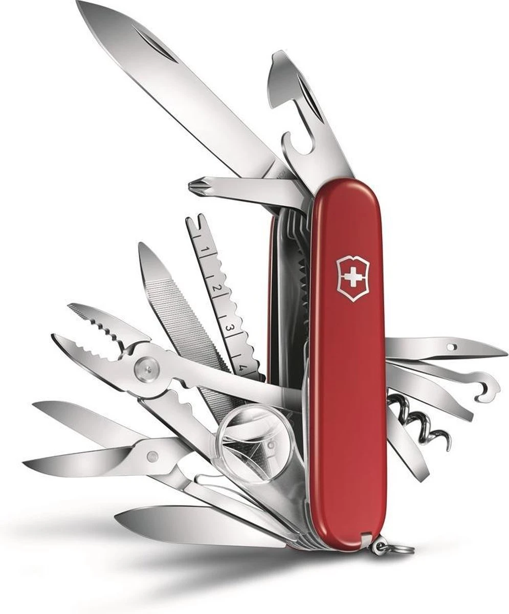 Victorinox Swiss Army Champs Multitool 33 Functies Rood 4 Victorinox Swiss Army Champs Multitool 33 Functies Rood - Afbeelding 2