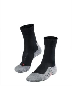 FALKE TK5 Wander Wandelen Anti Blaren, Anti Zweet Merino Wol Dames Sportsokken Zwart - Maat 39-40 -Falke Shop 999x1200 9